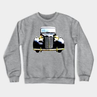 Austin Ten 1940s British classic car high contrast Crewneck Sweatshirt